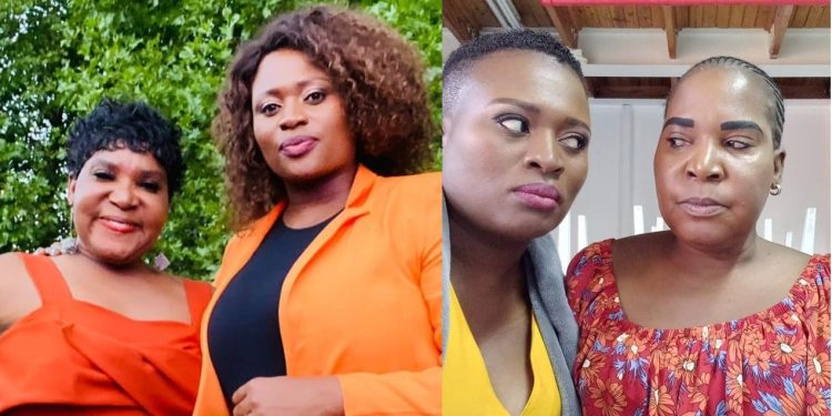 Gomora actresses Zodwa 'Sannah Mchunu' and Miss Madikizela 'Zinzi Nsele' are friends in real life.