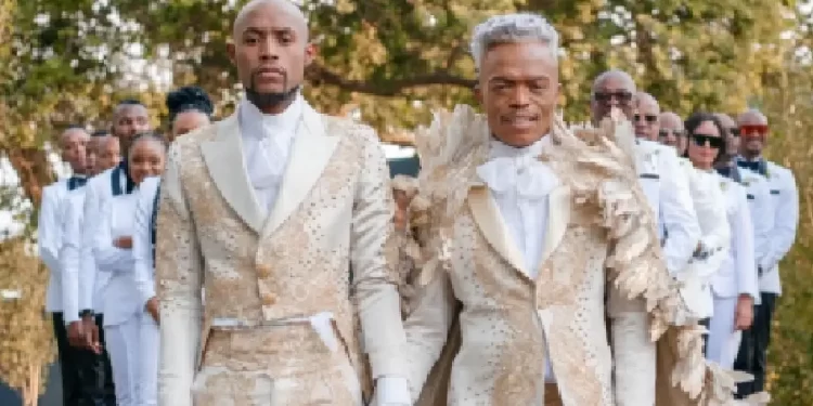 Somizi and Mohale wedding - Image Credit: instagram.com/somizi/