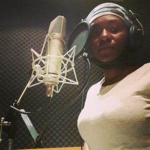 Zethu Dlomo as a voice over artist