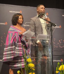 Innocentia Manchidi and Gabriel Temudzani