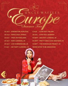 Uncle Waffles international tour