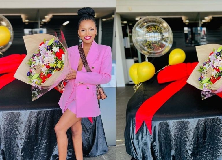 From Victoria falls into new tyres: Fired Gomora actress ‘Asanda’ Bukiwe Keva flaunts her new car a few days after Zimbabwe vacation