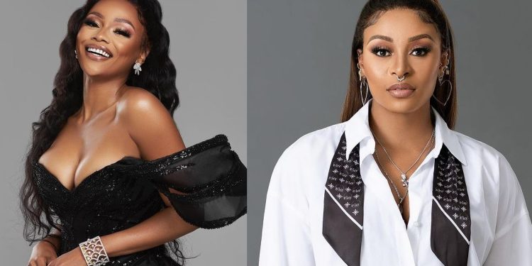 DJ Zinhle and Bonang Matheba