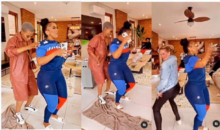 Watch: Real Housewives of Durban star Nonku Williams shows off smooth dance moves during her son’s birthday party