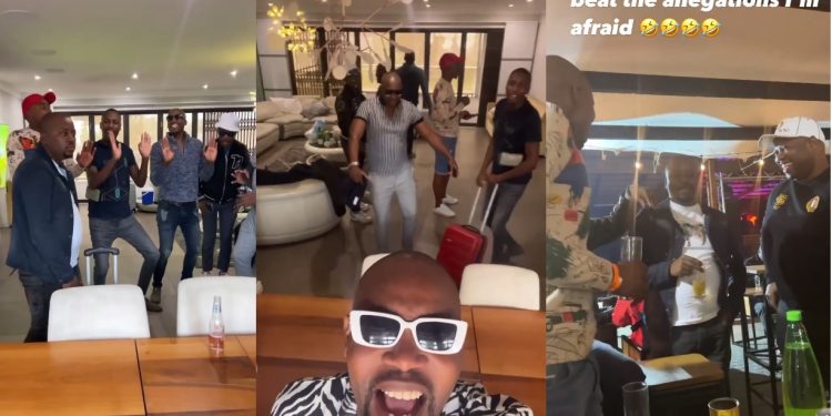Gomora actor Moshe Ndiki and his brothers' dance moves impress Mzansi.
