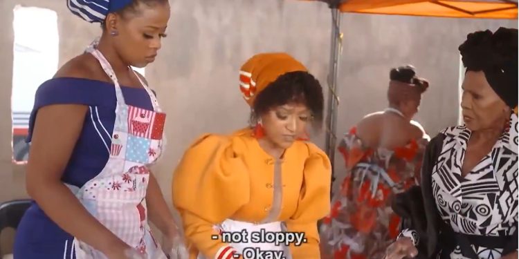 Mbali's imbeleko ceremony on Generations The Legacy