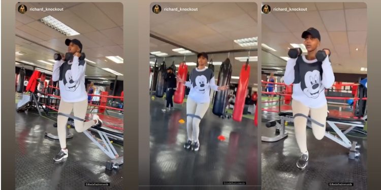 Shudufhadzo Musida shares some workout routines for her flat tummy and weight loss