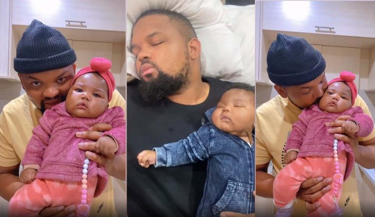 ‘Daddy’s Twin’ Durban Gen actor Thokozisa Ziqubu ‘Dr Bhengu’ shares pictures of his look alike daughter