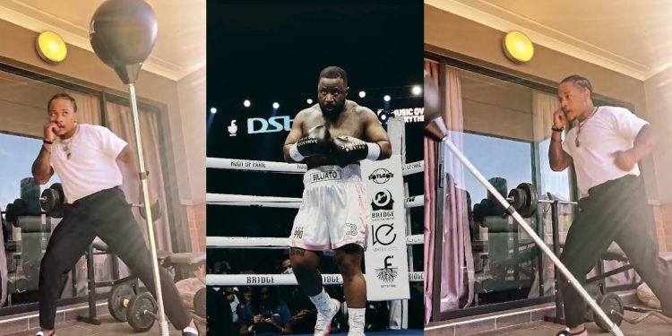 Watch Cassper Nyovest and Priddy Ugly's tactful display moves ahead of their celebrity boxing match