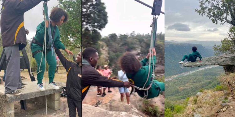 Actress Winnie Ntshaba