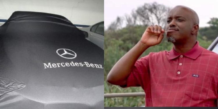 Themba Ndaba's new car: Image source @Instagram