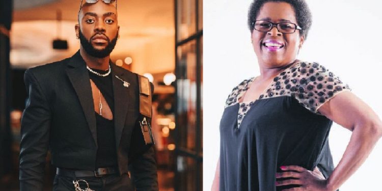 Rich Mnisi and Skeem Saam actress MaNtuli 'Dieketseng Mnisi' - Source: Instagram