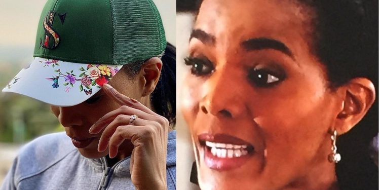 Exposed: The Queen actress Connie Ferguson cries out to an old friend for sharing a supposed private picture