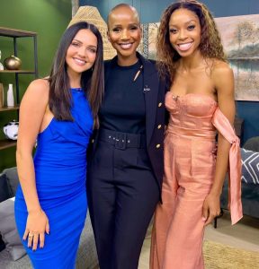 Natasha Jourbet,Shudifadzo and Thato