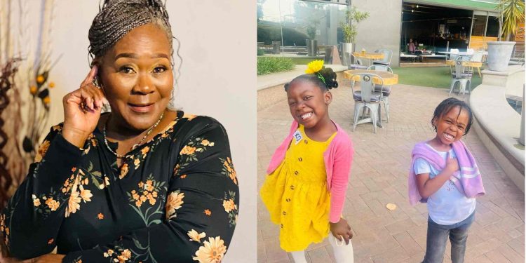 Connie Chiume' takes her granddaughters for their 'first audition