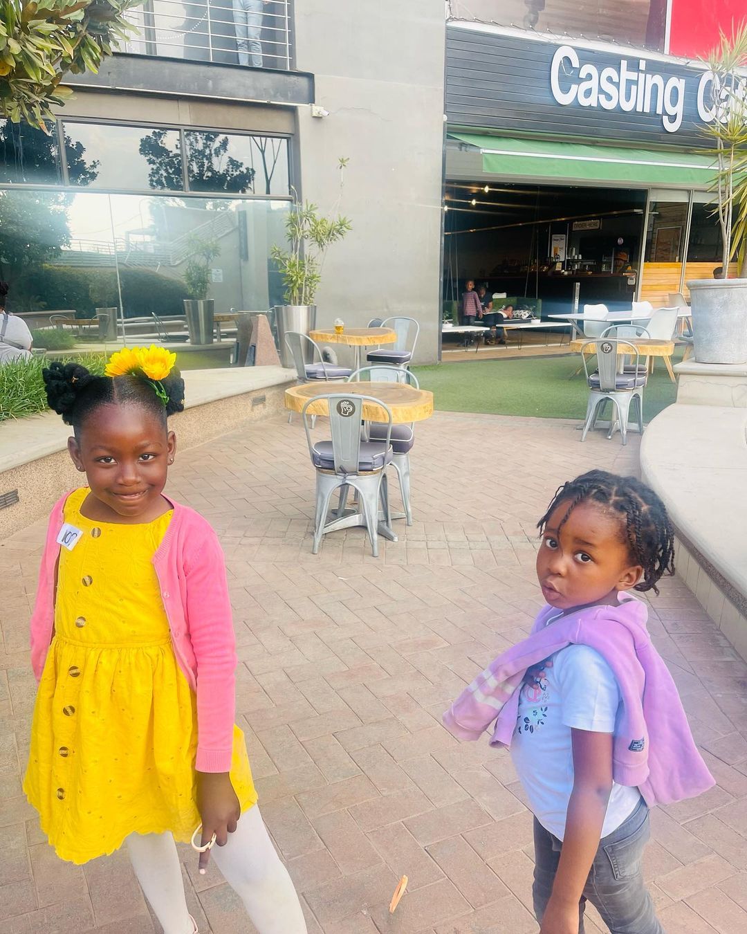 Connie Chiume's grand kids