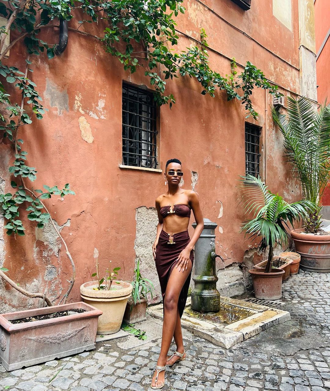 Zozibini Tunzi in Italy