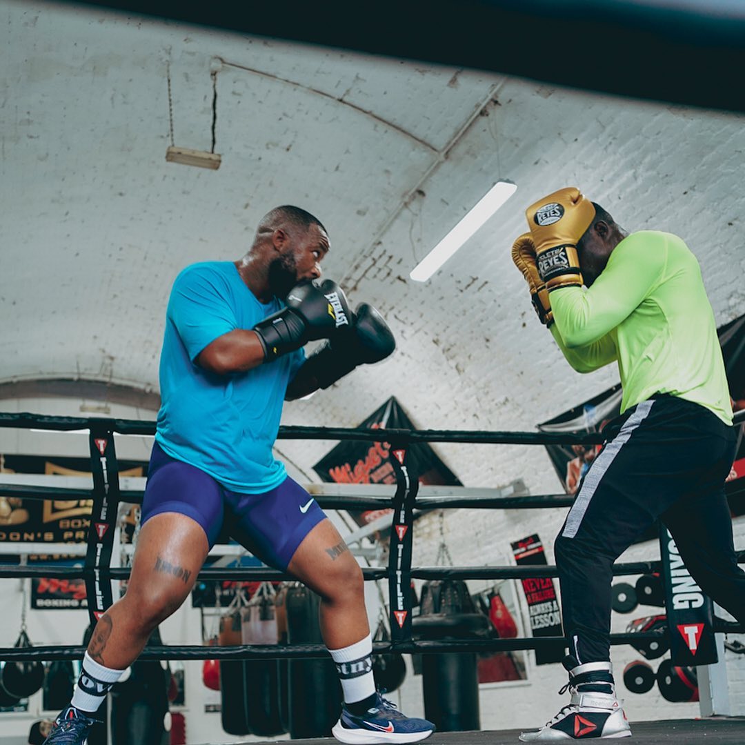 Cassper Nyovest training for Priddy Ugly boxing match