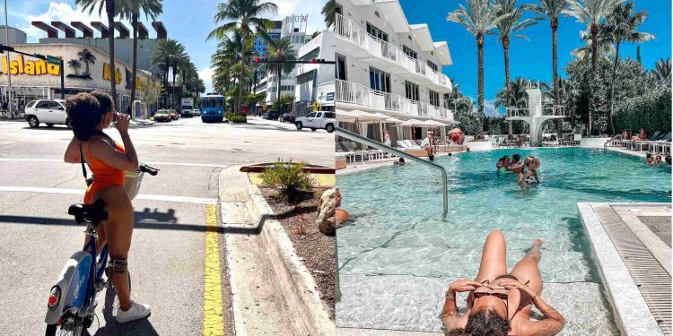 Thando Thabethe living it up in Miami and shows off her stunning body