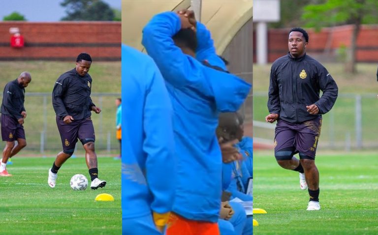 In pictures: Royal AM Chairperson/player Andile Mpisane rots on the bench during Richards bay loss