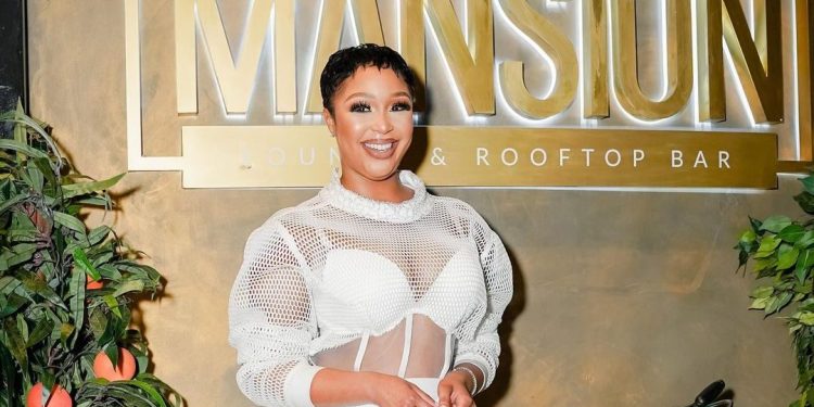 Minnie Dlamini at The Mansion