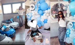 Ayanda Thabethe celebrates her son turning six months