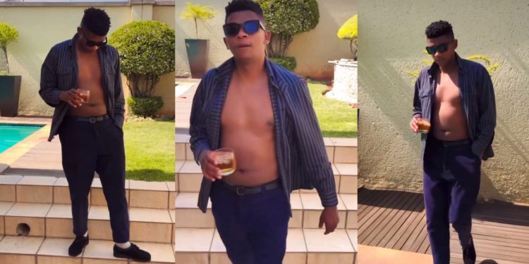 Too much alcohol consumption is increasing Gomora actor 'Sizwe' Amanda Daweti's tummy