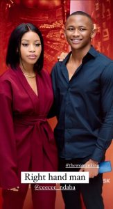 Gomora actors Mazet and Ntokozo's outfits impress at The Woman King Premiere