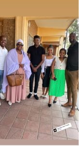 Gomora actors Sizwe 'Ayanda Daweti' and Gugu 'Velile Makhoba' real-life intimate moments ends with a visit to Dawn Thandeka King's family.