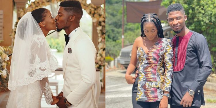 Karabo Mogane and his wife Sinesipho