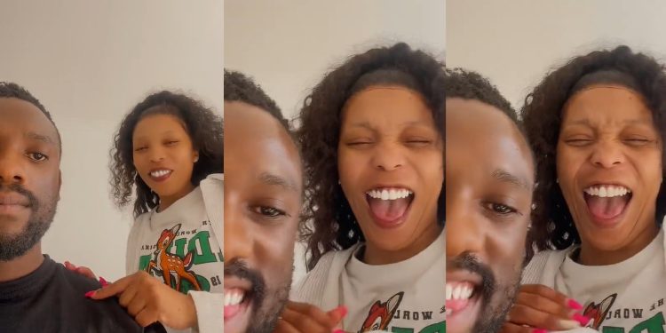 Mqhele Bonko Khoza from The Wife flaunts his real life wife on social media