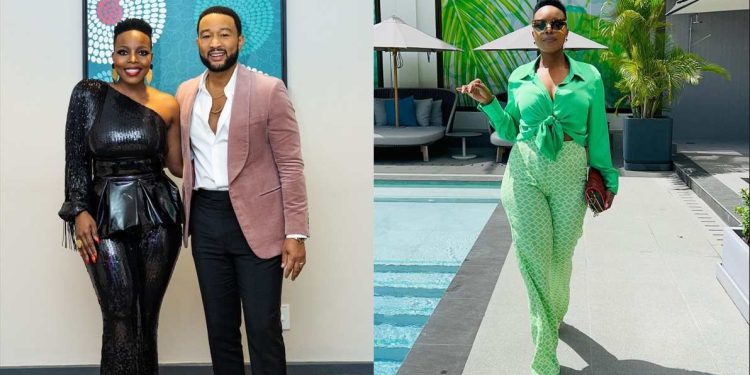 Nomcebo Zikode and John Legend