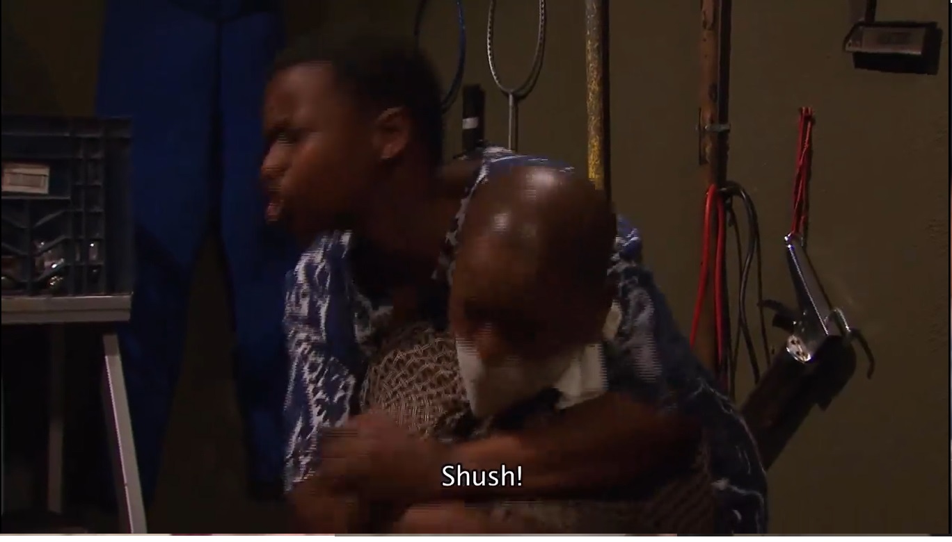 Rosemary binds and gags Gugu tonight on Muvhango