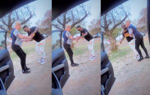 Is she a target? Video of SK Khoza's suspicious dance moves with a white old lady left Mzansi asking questions 