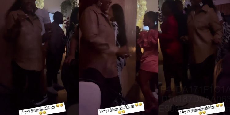 When dancing refuses your family: Video of Shauwn Mkhize struggling to dance left fans comparing him to her son Andile Mpisane