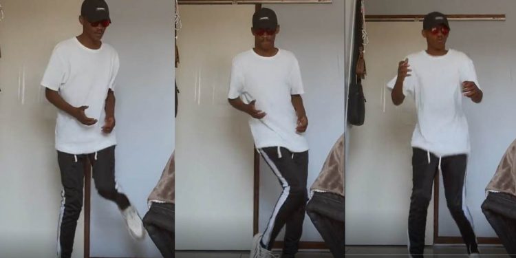 Sicelo Buthelezi dancing