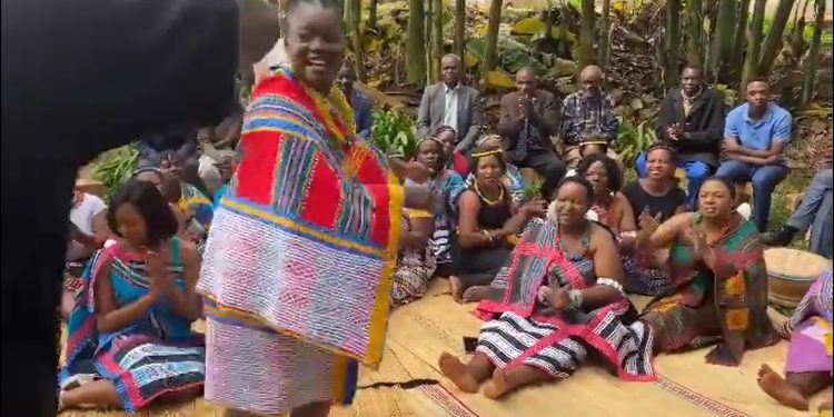 Susan dancing on Muvhango