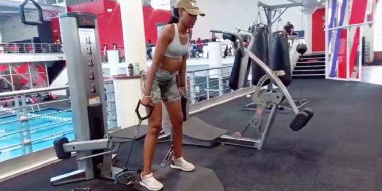 Winile from Scandal shows off how she maintains her stunning body in a workout video
