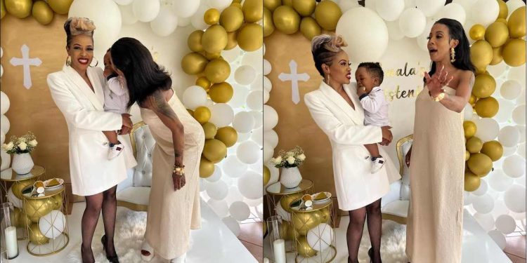 Zandile and Kelly Khumalo