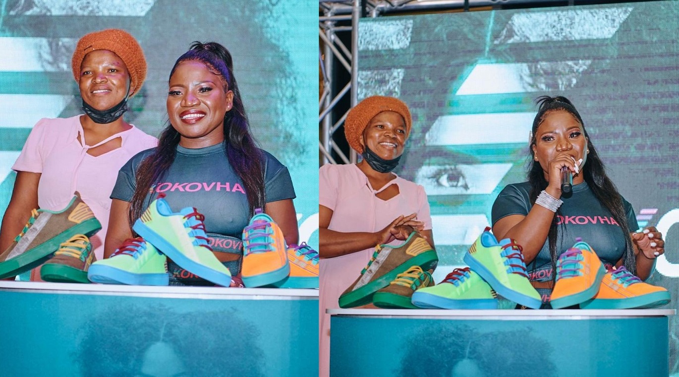 Makhadzi and her mother during Kokovha launch - Source: Instagram