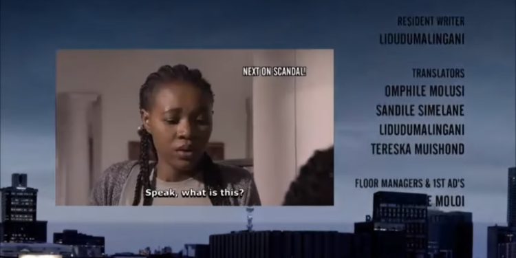 Mbali confronting Winile about the photos