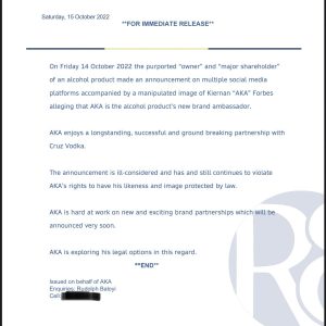 AKA's statement