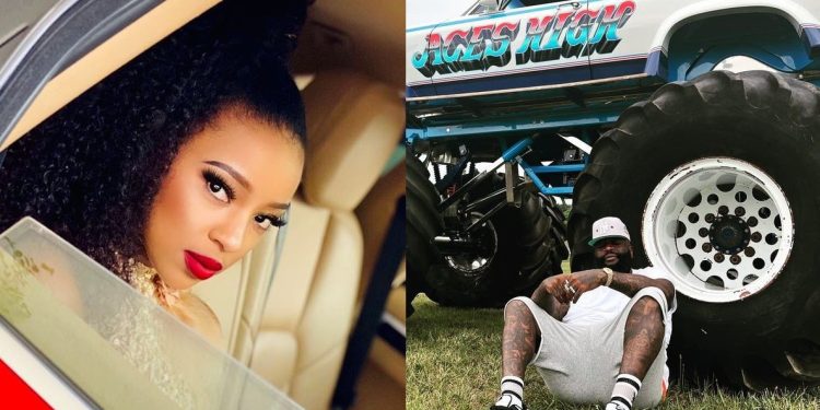 Watch: The Queen actress Olerato 'Lorraine Moropa' joins Rick Ross's challenge showing off big wheels