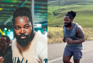 In pictures: Big Zulu trains like Kickboxer's Ting Po ahead of his boxing fight against Cassper Nyovest