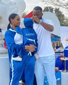 Cassper Nyovest and Thobeka Majozi