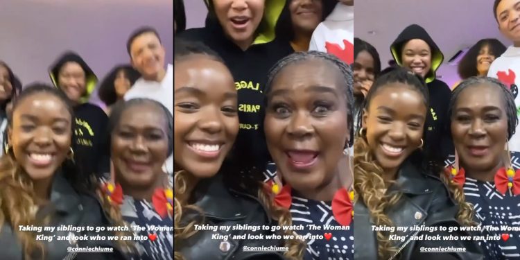 Former Gomora actress Buhle 'Ama Qamata' met with her onset grandmother Mam Sonto 'Connie Chiume' for the first time since she left the show