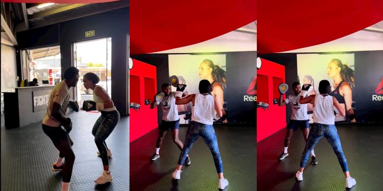 Connie Ferguson's punching skills