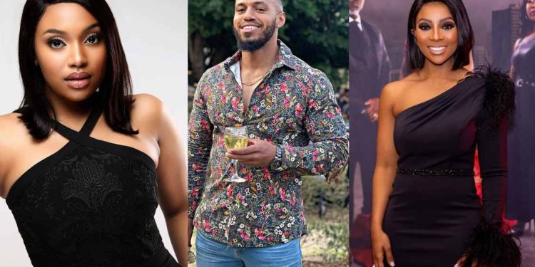 Lerato Marabe, Cedric Fourie and Pearl Modiadie