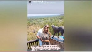 Nhlanhla Nciza and her boyfriend