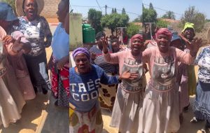Watch: Sangoma Gogo Maweni gets a Queen welcome by Limpopo elders, singing songs and dances